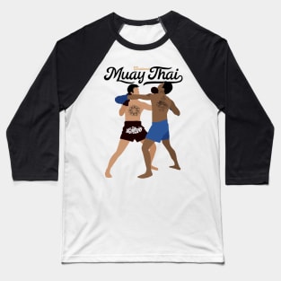 Born to Fight Muay Thai Baseball T-Shirt